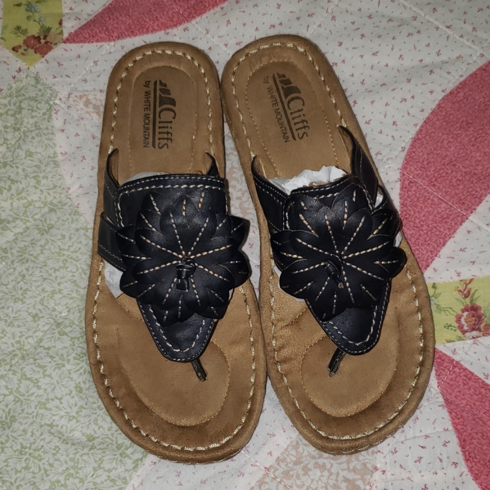 Cliff Leather Sandals